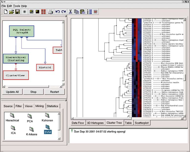 BioMiner - Clusterview